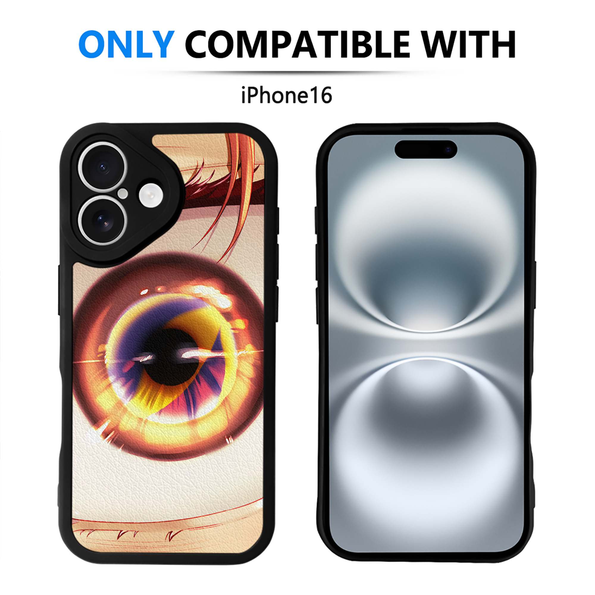 （画像用） ハイキュー!! Haikyu!! 【iPhone 16シリーズ対応】シリコンスマホケース（レザー調） 材質：シリコン